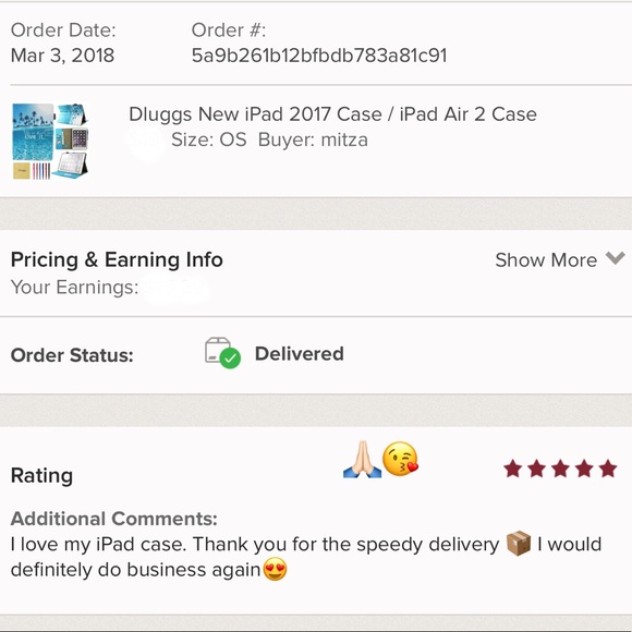 New iPad 2017 Case / iPad Air 2 Case - Picture 2 of 8